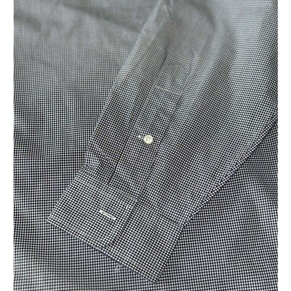 NWT Mens Ralph Lauren Black White Checkered‎ Long Sleeve Button Down Size 2XLT - Picture 7 of 11